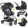 Hauck Kinderwagen-Set Rapid 4S Plus Trioset mit Babywanne, Autositz und Sportwagen (bis 25 kg) - Caviar Silver -Deutschland Kinderwagen Verkäufe 2024 hauck kinderwagen set rapid 4s plus trioset mit babywanne autositz und sportwagen bis 25 kg caviar silver 149812 d0