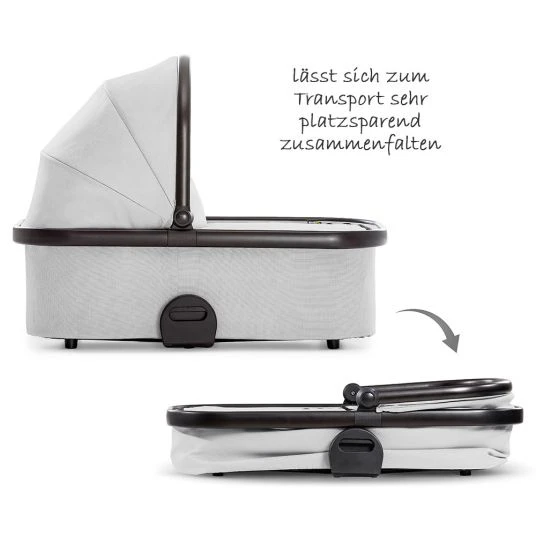 Hauck Kombi-Kinderwagen Apollo - inkl. Sportwagen und Babywanne für Neugeborene - Lunar 6 Hauck Kombi-Kinderwagen Apollo - inkl. Sportwagen und Babywanne für Neugeborene - Lunar – Bild 4