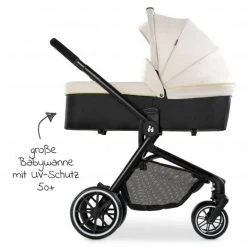 Hauck Kombi-Kinderwagen Move so Simply Set inkl. Babywanne & Sportsitz - mit Liegefunktion - Beige Neon - Kollektion 2022 -Deutschland Kinderwagen Verkäufe 2024 hauck kombi kinderwagen move so simply set inkl babywanne sportsitz mit liegefunktion beige neon 167182 d4