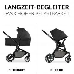 Hauck Kombi-Kinderwagen Move so Simply Set inkl. Babywanne & Sportsitz - mit Liegefunktion - Black - Kollektion 2022 -Deutschland Kinderwagen Verkäufe 2024 hauck kombi kinderwagen move so simply set inkl babywanne sportsitz mit liegefunktion black 167168 d2