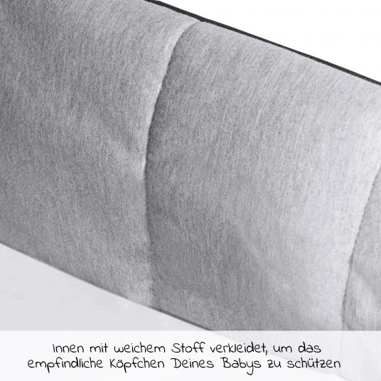 Hauck Kombi-Kinderwagen Saturn R Duoset inkl. Babywanne und Sportsitz (bis 25 kg belastbar) - Melange Black - Kollektion 2023 8 Hauck Kombi-Kinderwagen Saturn R Duoset inkl. Babywanne und Sportsitz (bis 25 kg belastbar) - Melange Black - Kollektion 2023 – Bild 6