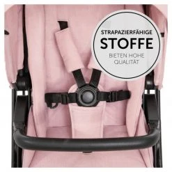 Hauck Kombi-Kinderwagen Vision X Duoset Black (Sportwagen & Babywanne) - Melange Rose -Deutschland Kinderwagen Verkäufe 2024 hauck kombi kinderwagen vision x duoset black sportwagen babywanne melange rose 165263 d5