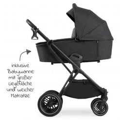 Hauck Kombi-Kinderwagen Vision X Duoset Black (Sportwagen und Babywanne) inkl. XXL Zubehörpaket - Melange Black -Deutschland Kinderwagen Verkäufe 2024 hauck kombi kinderwagen vision x duoset black sportwagen und babywanne inkl xxl zubehorpaket melange black 165065 165096 165133 zub d5