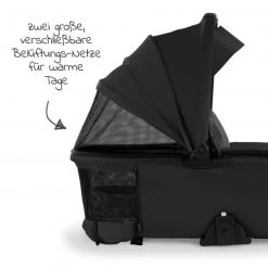 Hauck Kombi-Kinderwagen Walk N Care Set inkl. Babywanne, Sportsitz, Beindecke und XXL Zubehörpaket - Black - Kollektion 2022 -Deutschland Kinderwagen Verkäufe 2024 hauck kombi kinderwagen walk n care set inkl babywanne sportsitz beindecke und xxl zubehorpaket black 355 409 xxl zub d4