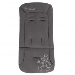 Hauck Komfort Sitzauflage für Buggy und Kinderwagen  - Disney - Mickey Mouse Black