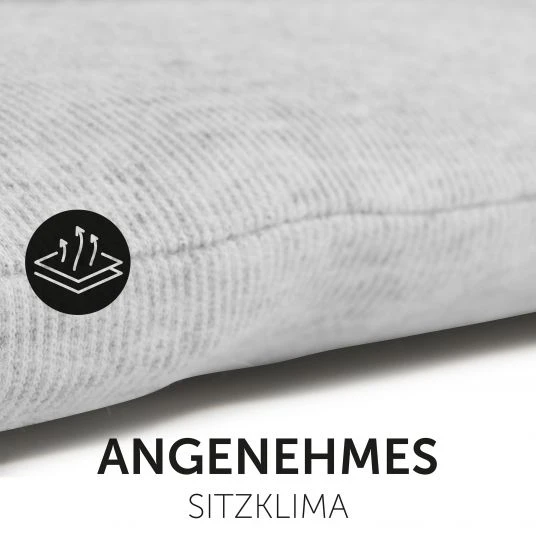 Hauck Komfort Sitzauflage für Buggy und Kinderwagen - Light Grey 6 Hauck Komfort Sitzauflage für Buggy und Kinderwagen - Light Grey – Bild 4