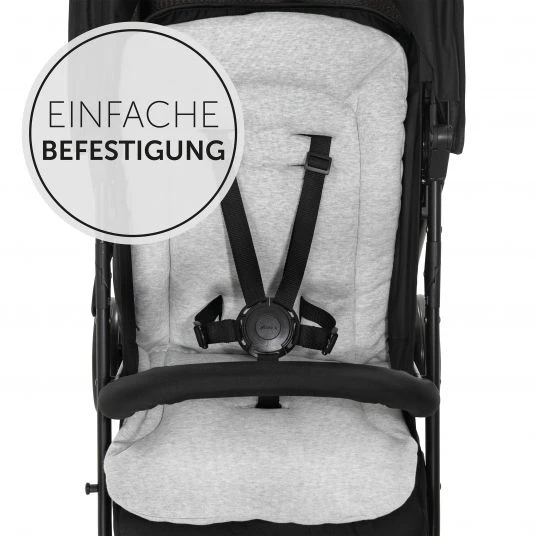 Hauck Komfort Sitzauflage für Buggy und Kinderwagen - Light Grey 7 Hauck Komfort Sitzauflage für Buggy und Kinderwagen - Light Grey – Bild 5