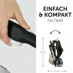 Hauck Reisebuggy & Sportwagen Travel N Care mit Liegefunktion, nur 6,8 kg (bis 22 kg belastbar) - Beige - Kollektion 2022 -Deutschland Kinderwagen Verkäufe 2024 hauck reisebuggy sportwagen travel n care mit liegefunktion nur 6 8 kg bis 22 kg belastbar beige 160152 d3