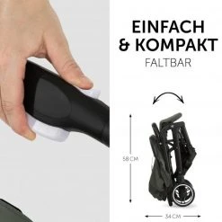 Hauck Reisebuggy & Sportwagen Travel N Care mit Liegefunktion, nur 6,8 kg (bis 22 kg belastbar) - Dark Olive - Kollektion 2022 -Deutschland Kinderwagen Verkäufe 2024 hauck reisebuggy sportwagen travel n care mit liegefunktion nur 6 8 kg bis 22 kg belastbar dark olive 160176 d3