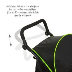 Hauck Sportwagen Runner mit Luftreifen - Black Neon Yellow -Deutschland Kinderwagen Verkäufe 2024 hauck sportwagen runner mit luftreifen black neon yellow 274064 d4