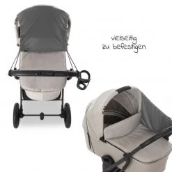 Hauck Universal Sonnensegel für Kinderwagen - Grey -Deutschland Kinderwagen Verkäufe 2024 hauck universal sonnensegel fur kinderwagen grey 550045 d2
