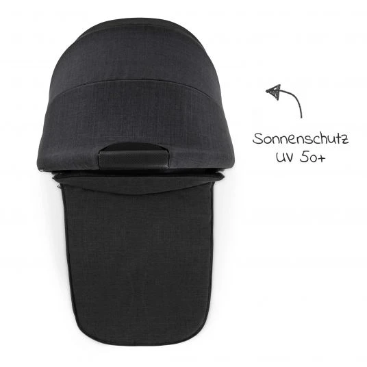 Hauck Vision X Babywanne - Melange Black 7 Hauck Vision X Babywanne - Melange Black – Bild 5