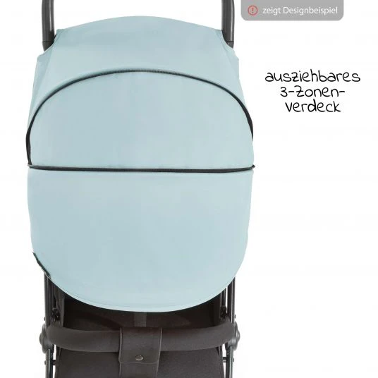 Hauck Zusatz-Sonnenverdeck für Buggy Swift X - Single Deluxe Canopy - Iceblue 5 Hauck Zusatz-Sonnenverdeck für Buggy Swift X - Single Deluxe Canopy - Iceblue – Bild 3
