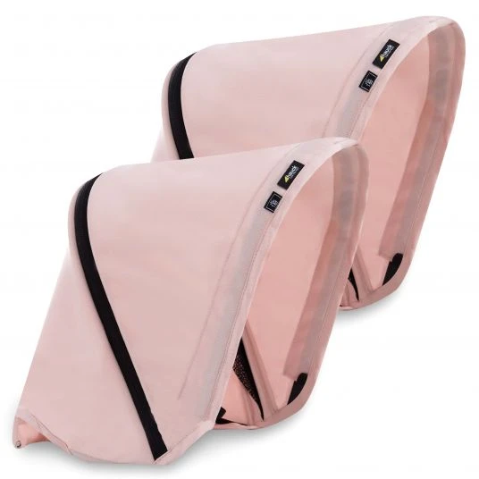 Hauck Zusatz-Sonnenverdeck Swift X Duo Deluxe Canopy - Rose 3 Hauck Zusatz-Sonnenverdeck Swift X Duo Deluxe Canopy - Rose