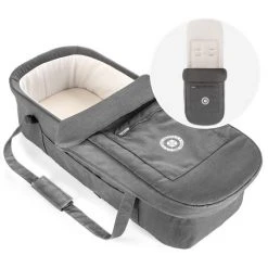 Hoco 3 in 1 Babywanne Exklusiv - Linen Dark Grey - Kollektion 2021