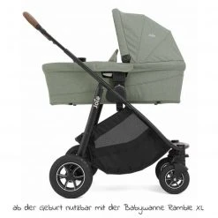 Joie 2in1 Kombi-Kinderwagen-Set Versatrax bis 22 kg belastbar mit Sportsitz, Babywanne, Adapter & XXL-Zubehörpaket - Laurel - Kollektion 2022 -Deutschland Kinderwagen Verkäufe 2024 joie 2in1 kombi kinderwagen set versatrax bis 22 kg belastbar mit sportsitz babywanne adapter xxl zubehorpaket laurel set 491 d2