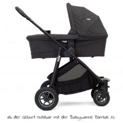 Joie 2in1 Kombi-Kinderwagen-Set Versatrax bis 22 kg belastbar mit Sportsitz, Babywanne, Adapter & XXL-Zubehörpaket - Pavement - Kollektion 2022 -Deutschland Kinderwagen Verkäufe 2024 joie 2in1 kombi kinderwagen set versatrax bis 22 kg belastbar mit sportsitz babywanne adapter xxl zubehorpaket pavement set 490 d2