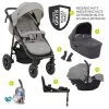 Joie 4in1 Kombi-Kinderwagen-Set Mytrax Flex mit Babyschale, Babywanne, Isofix-Basis, Adapter & XXL Zubehörpaket - Gray Flannel - Kollektion 2022 -Deutschland Kinderwagen Verkäufe 2024 joie 4in1 kombi kinderwagen set mytrax flex mit babyschale babywanne isofix basis adapter xxl zubehorpaket gray flannel set 565 d0