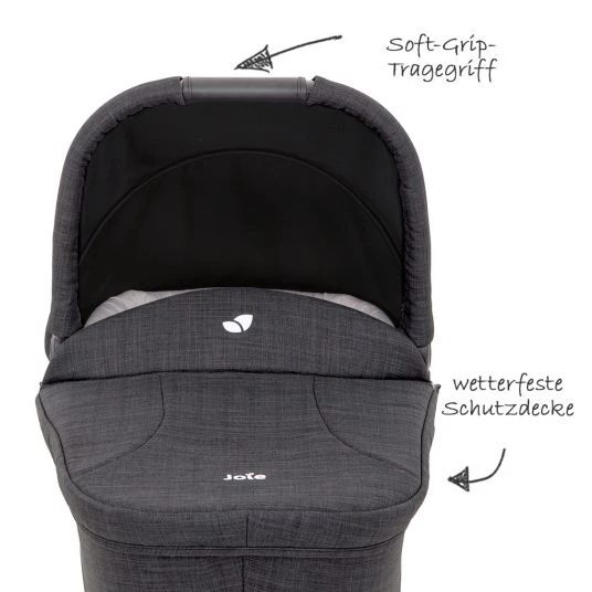 Joie Babywanne Ramble für Litetrax 4 / Litetrax 4 Air / Litetrax 4 E / Mytrax / Crosster / Tourist - Pavement - Kollektion 2022 5 Joie Babywanne Ramble für Litetrax 4 / Litetrax 4 Air / Litetrax 4 E / Mytrax / Crosster / Tourist - Pavement - Kollektion 2022 – Bild 3