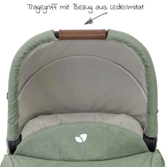 Joie Babywanne Ramble XL für Versatrax, Versatrax E inkl. Regenschutz - Laurel - Kollektion 2022 7 Joie Babywanne Ramble XL für Versatrax, Versatrax E inkl. Regenschutz - Laurel - Kollektion 2022 – Bild 5