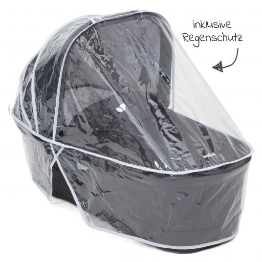 Joie Babywanne Ramble XL für Versatrax, Versatrax E inkl. Regenschutz - Pavement - Kollektion 2022 4 Joie Babywanne Ramble XL für Versatrax, Versatrax E inkl. Regenschutz - Pavement - Kollektion 2022 – Bild 2