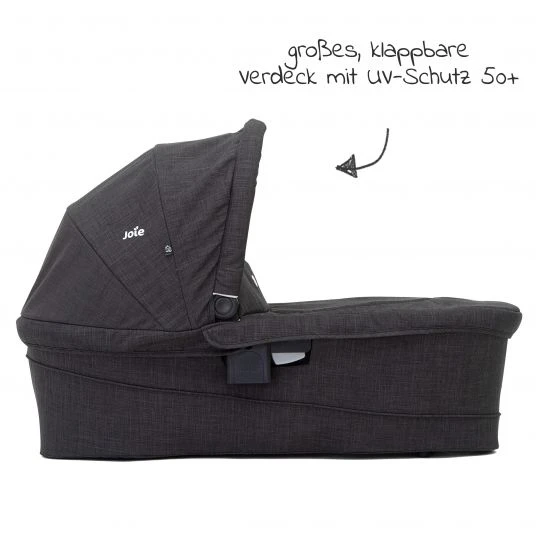 Joie Babywanne Ramble XL für Versatrax, Versatrax E inkl. Regenschutz - Pavement - Kollektion 2022 5 Joie Babywanne Ramble XL für Versatrax, Versatrax E inkl. Regenschutz - Pavement - Kollektion 2022 – Bild 3