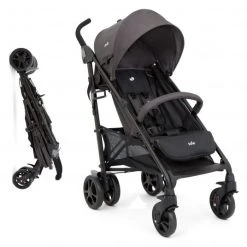 Joie Buggy & Sportwagen Brisk LX bis 22 kg belastbar mit Liegefunktion & Einhand-Faltung - Ember - Kollektion 2022