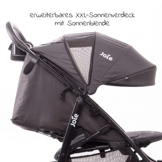 Joie Buggy & Sportwagen Litetrax 4 mit Schieber-Ablagefach & Regenschutz - Coal - Kollektion 2022 6 Joie Buggy & Sportwagen Litetrax 4 mit Schieber-Ablagefach & Regenschutz - Coal - Kollektion 2022 – Bild 4