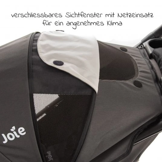 Joie Buggy & Sportwagen Litetrax 4 mit Schieber-Ablagefach & Regenschutz - Coal - Kollektion 2022 8 Joie Buggy & Sportwagen Litetrax 4 mit Schieber-Ablagefach & Regenschutz - Coal - Kollektion 2022 – Bild 6