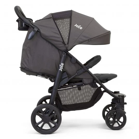 Joie Buggy & Sportwagen Litetrax 4 mit Schieber-Ablagefach, Regenschutz & Insektenschutz - Coal - Kollektion 2022 6 Joie Buggy & Sportwagen Litetrax 4 mit Schieber-Ablagefach, Regenschutz & Insektenschutz - Coal - Kollektion 2022 – Bild 4