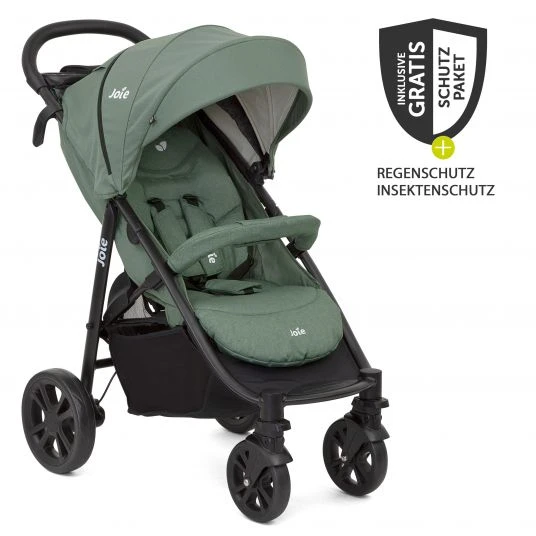 Joie Buggy & Sportwagen Litetrax 4 mit Schieber-Ablagefach, Regenschutz & Insektenschutz - Laurel - Kollektion 2022 3 Joie Buggy & Sportwagen Litetrax 4 mit Schieber-Ablagefach, Regenschutz & Insektenschutz - Laurel - Kollektion 2022