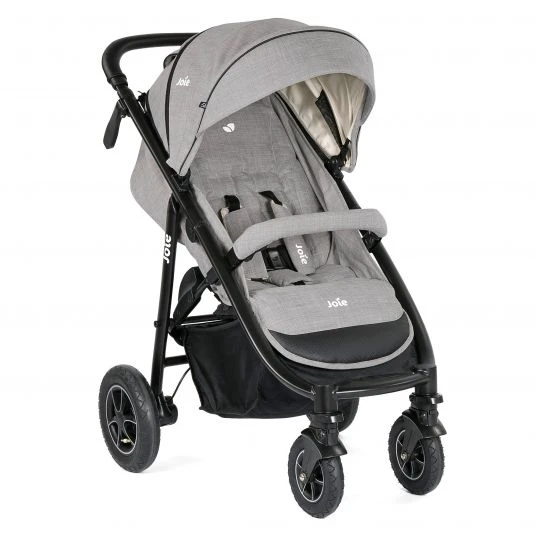 Joie Buggy & Sportwagen Mytrax mit Luftreifen, Getränkehalter, Regenschutz inkl. Fußsack Therma - Gray Flannel - Kollektion 2022 4 Joie Buggy & Sportwagen Mytrax mit Luftreifen, Getränkehalter, Regenschutz inkl. Fußsack Therma - Gray Flannel - Kollektion 2022 – Bild 2