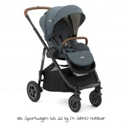 Joie Buggy & Sportwagen Versatrax bis 22 kg belastbar - umsetzbare Sitzeinheit, Adapter, & Regenschutz - Lagoon - Kollektion 2022 -Deutschland Kinderwagen Verkäufe 2024 joie buggy sportwagen versatrax bis 22 kg belastbar umsetzbare sitzeinheit adapter regenschutz lagoon s1803ealag000 d2