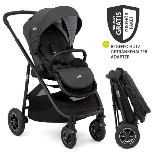 Joie Buggy & Sportwagen Versatrax bis 22 kg belastbar - umsetzbare Sitzeinheit, Adapter, & Regenschutz - Pavement - Kollektion 2022 3 Joie Buggy & Sportwagen Versatrax bis 22 kg belastbar - umsetzbare Sitzeinheit, Adapter, & Regenschutz - Pavement - Kollektion 2022