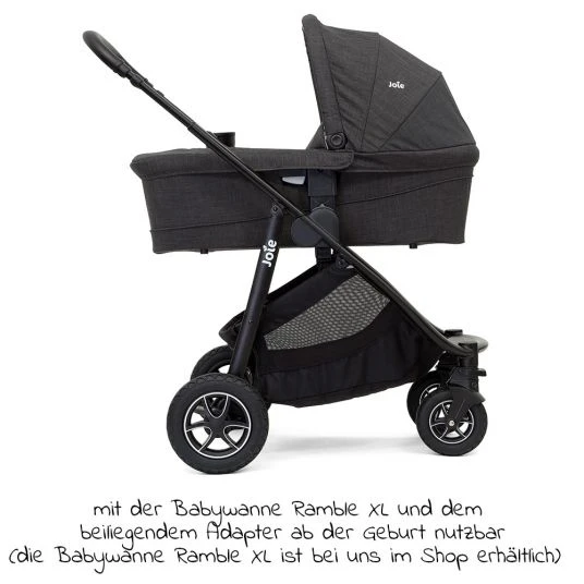 Joie Buggy & Sportwagen Versatrax bis 22 kg belastbar - umsetzbare Sitzeinheit, Adapter, & Regenschutz - Pavement - Kollektion 2022 6 Joie Buggy & Sportwagen Versatrax bis 22 kg belastbar - umsetzbare Sitzeinheit, Adapter, & Regenschutz - Pavement - Kollektion 2022 – Bild 4
