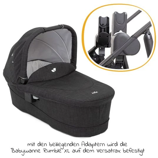 Joie Buggy & Sportwagen Versatrax bis 22 kg belastbar - umsetzbare Sitzeinheit, Adapter, & Regenschutz - Pavement - Kollektion 2022 7 Joie Buggy & Sportwagen Versatrax bis 22 kg belastbar - umsetzbare Sitzeinheit, Adapter, & Regenschutz - Pavement - Kollektion 2022 – Bild 5