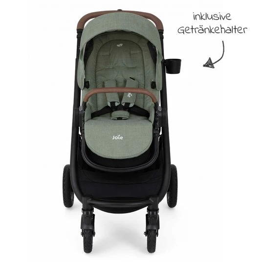 Joie Buggy & Sportwagen Versatrax bis 22 kg belastbar - umsetzbare Sitzeinheit, Adapter, & XXL-Zubehörpaket - Laurel - Kollektion 2022 5 Joie Buggy & Sportwagen Versatrax bis 22 kg belastbar - umsetzbare Sitzeinheit, Adapter, & XXL-Zubehörpaket - Laurel - Kollektion 2022 – Bild 3