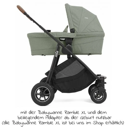 Joie Buggy & Sportwagen Versatrax bis 22 kg belastbar - umsetzbare Sitzeinheit, Adapter, & XXL-Zubehörpaket - Laurel - Kollektion 2022 7 Joie Buggy & Sportwagen Versatrax bis 22 kg belastbar - umsetzbare Sitzeinheit, Adapter, & XXL-Zubehörpaket - Laurel - Kollektion 2022 – Bild 5