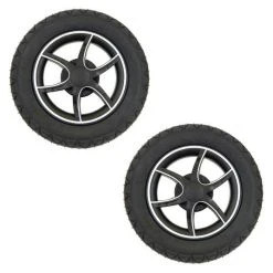 Joie Ersatz-Räder gefüllt mit Schaumstoff hinten für Versatrax 2er-Set - Kollektion 2022