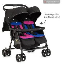 Joie Geschwister- & Zwillingsbuggy Aire Twin inkl. Regenschutz - Rosy & Sea - Kollektion 2022 -Deutschland Kinderwagen Verkäufe 2024 joie geschwister zwillingsbuggy aire twin inkl regenschutz rosy sea s1217aerns000 d3