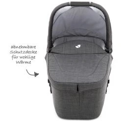 Joie Kombi-Kinderwagen Chrome DLX Set inkl. Babywanne, Fußdecke, Adapter & Regenschutz - Pavement - Kollektion 2022 -Deutschland Kinderwagen Verkäufe 2024 joie kombi kinderwagen chrome dlx set inkl babywanne fussdecke adapter regenschutz pavement s1201mapav000 d4