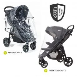 Joie Kombi-Kinderwagen Litetrax 4 mit Schieber-Ablagefach, Babywanne, Adapter & Zubehör Paket - Black - Kollektion 2022 -Deutschland Kinderwagen Verkäufe 2024 joie kombi kinderwagen litetrax 4 mit schieber ablagefach babywanne adapter zubehor paket black set 260 d1