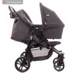 Joie Kombi-Kinderwagen Litetrax 4 mit Schieber-Ablagefach,Babywanne, Adapter & Zubehör Paket - Gray Flannel - Kollektion 2022 -Deutschland Kinderwagen Verkäufe 2024 joie kombi kinderwagen litetrax 4 mit schieber ablagefach babywanne adapter zubehor paket gray flannel set 457 d5