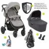 Joie Kombi-Kinderwagen Mytrax Flex mit Komfort-Federung, Babywanne, Adapter bis 22 kg belastbar & XXL Zubehörpaket - Gray Flannel - Kollektion 2022 -Deutschland Kinderwagen Verkäufe 2024 joie kombi kinderwagen mytrax flex mit komfort federung babywanne adapter bis 22 kg belastbar xxl zubehorpaket gray flannel set 562 d0