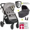 Joie Kombi-Kinderwagen Mytrax mit Luftreifen, Babywanne, Adapter & Zubehör Paket - Gray Flannel - Kollektion 2022 -Deutschland Kinderwagen Verkäufe 2024 joie kombi kinderwagen mytrax mit luftreifen babywanne adapter zubehor paket gray flannel set 451 d0