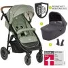 Joie Kombi-Kinderwagen Mytrax mit Luftreifen, Babywanne, Adapter & Zubehör Paket - Laurel - Kollektion 2022