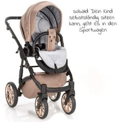 Junama 2in 1 Kombi-Kinderwagen-Set Termo Line Tex inkl. Babywanne, Sportsitz,Wickeltasche & Regenschutz - Beige - Kollektion 2022 -Deutschland Kinderwagen Verkäufe 2024 junama 2in 1 kombi kinderwagen set termo line tex inkl babywanne sportsitz wickeltasche regenschutz beige termo tex 01 d4
