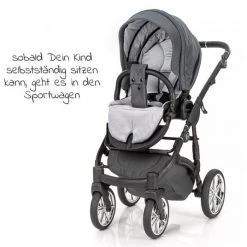 Junama 2in 1 Kombi-Kinderwagen-Set Termo Line Tex inkl. Babywanne, Sportsitz,Wickeltasche & Regenschutz - Grau - Kollektion 2022 -Deutschland Kinderwagen Verkäufe 2024 junama 2in 1 kombi kinderwagen set termo line tex inkl babywanne sportsitz wickeltasche regenschutz grau termo tex 02 d4