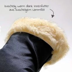 Kaiser Lammfell-Handschuhe Stroller Mitt - Schwarz - Kollektion 2022 -Deutschland Kinderwagen Verkäufe 2024 kaiser lammfell handschuhe stroller mitt schwarz 6575825 d4