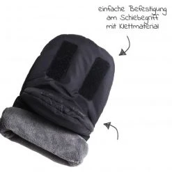 Kaiser Thermo-Fleece Handschuh Ben - Black - Kollektion 2022 -Deutschland Kinderwagen Verkäufe 2024 kaiser thermo flecce handschuh ben black 6575425 d3